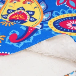 OddBalls Paisley - Luxury Sherpa Fleece Blanket