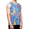 OddBalls Sportswear Paisley Running Vest - Lightweight & Breathable for Men & Women 1 OddBalls Sportswear Paisley - Adventurous - Running Vest