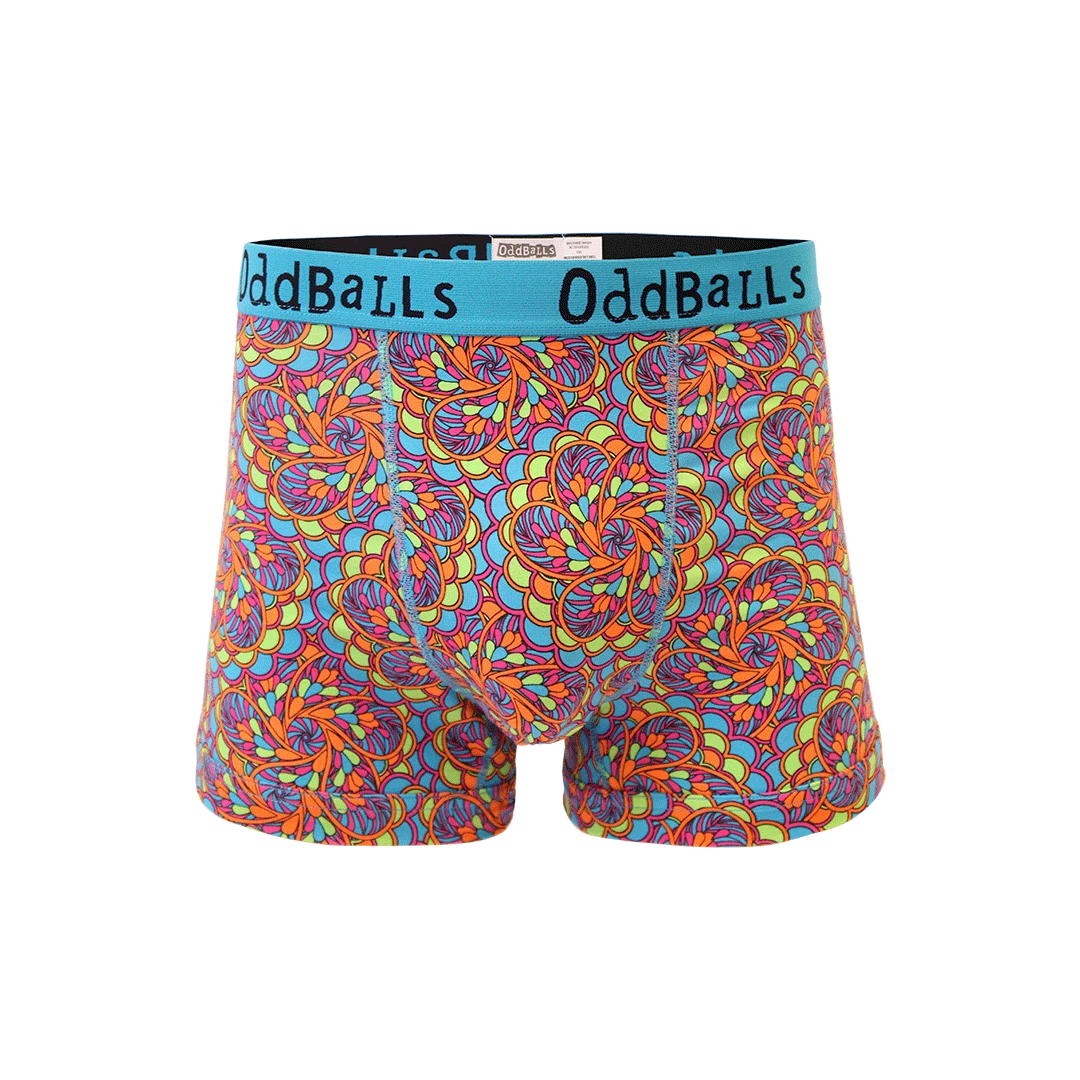 OddBalls The Rave Bundle - Men's Boxer Shorts 3 Pack | Fun & Comfortable Underwear 6 OddBalls The Rave Bundle - Mens Boxer Shorts 3 Pack Bundle