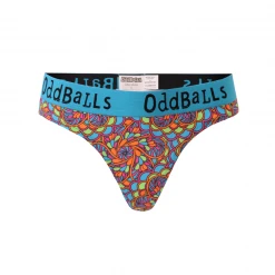 OddBalls Peacock - Ladies Thongs