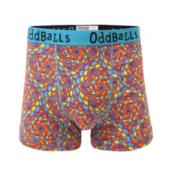 OddBalls Peacock - Teen Boys Boxer Shorts