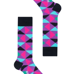OddBalls Purple Triangles - Socks