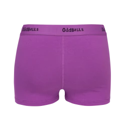 OddBalls Ladies Boxer Shorts & Socks Monthly Subscription - Fun & Comfortable Underwear & Socks Set 23 OddBalls Subscriptions Boxers CLASSIC Subscription - Ladies Boxer Shorts & Socks Monthly Subscription