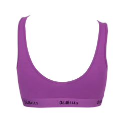 OddBalls Purple & Black - Ladies Bralette