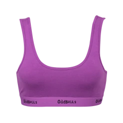 OddBalls Purple & Black - Teen Girls Bralette Teen Girls Bralettes