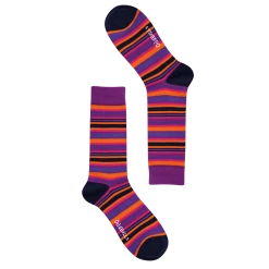 OddBalls Purple Lines - Socks