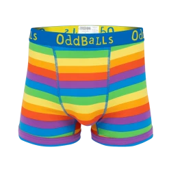 OddBalls Rainbow - Teen Boys Boxer Shorts