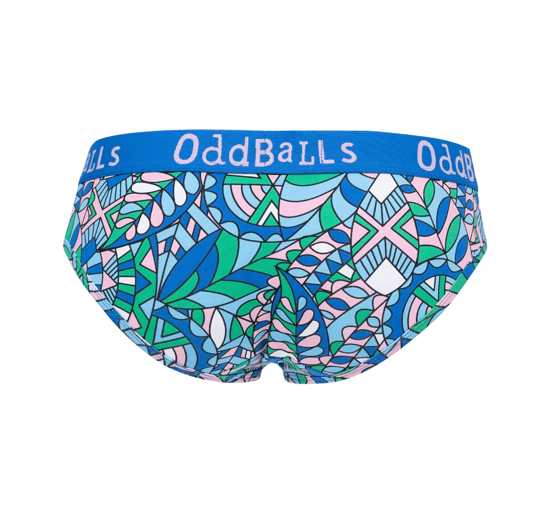 OddBalls Rainforest - Ladies Briefs | Fun & Comfortable Women's Underwear 4 OddBalls Rainforest - Ladies Briefs