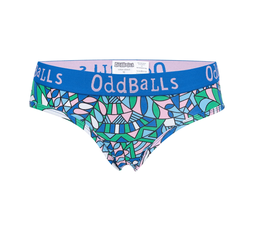 OddBalls Rainforest - Ladies Briefs | Fun & Comfortable Women's Underwear 3 OddBalls Rainforest - Ladies Briefs