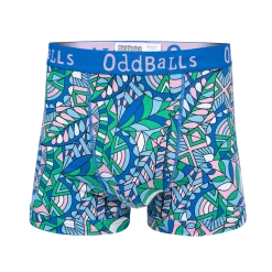 OddBalls Rainforest - Teen Boys Boxer Shorts