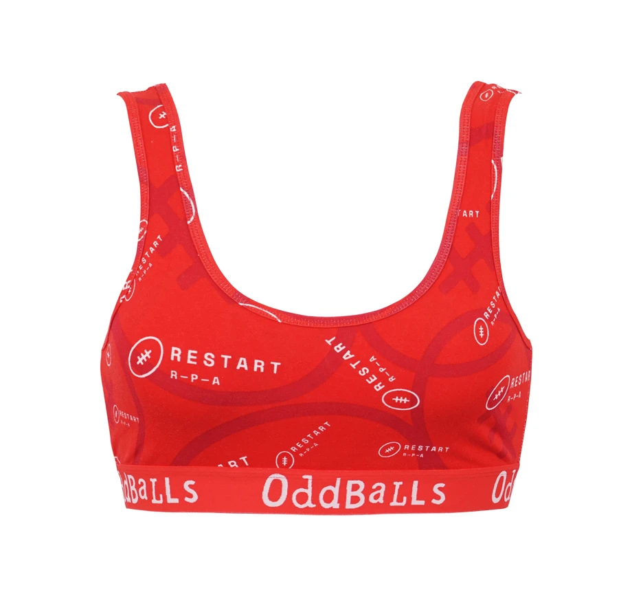 OddBalls Restart RPA Charity Teen Girls Bralette - Soft, Comfortable, and Supportive Underwear for Teens 3 OddBalls Restart RPA Charity - Teen Girls Bralette Teen Girls Bralettes