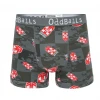 OddBalls England Rugby League Grey - Mens Boxer Shorts