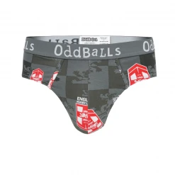 OddBalls England Rugby League Grey - Mens Briefs