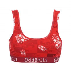 OddBalls England Rugby League Red - Ladies Bralette Bralettes