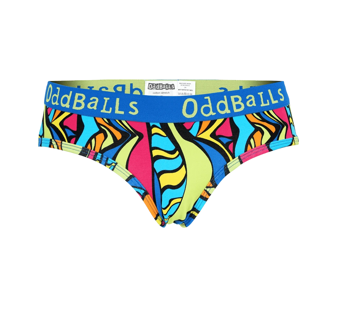 OddBalls Safari - Ladies Briefs | Fun & Comfortable Women's Underwear 3 OddBalls Safari - Ladies Briefs