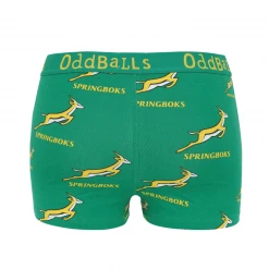 OddBalls SA Rugby - Teen Girls Boxers