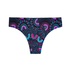 OddBalls Scribbles - Teen Girls Seamless Brazilian Briefs