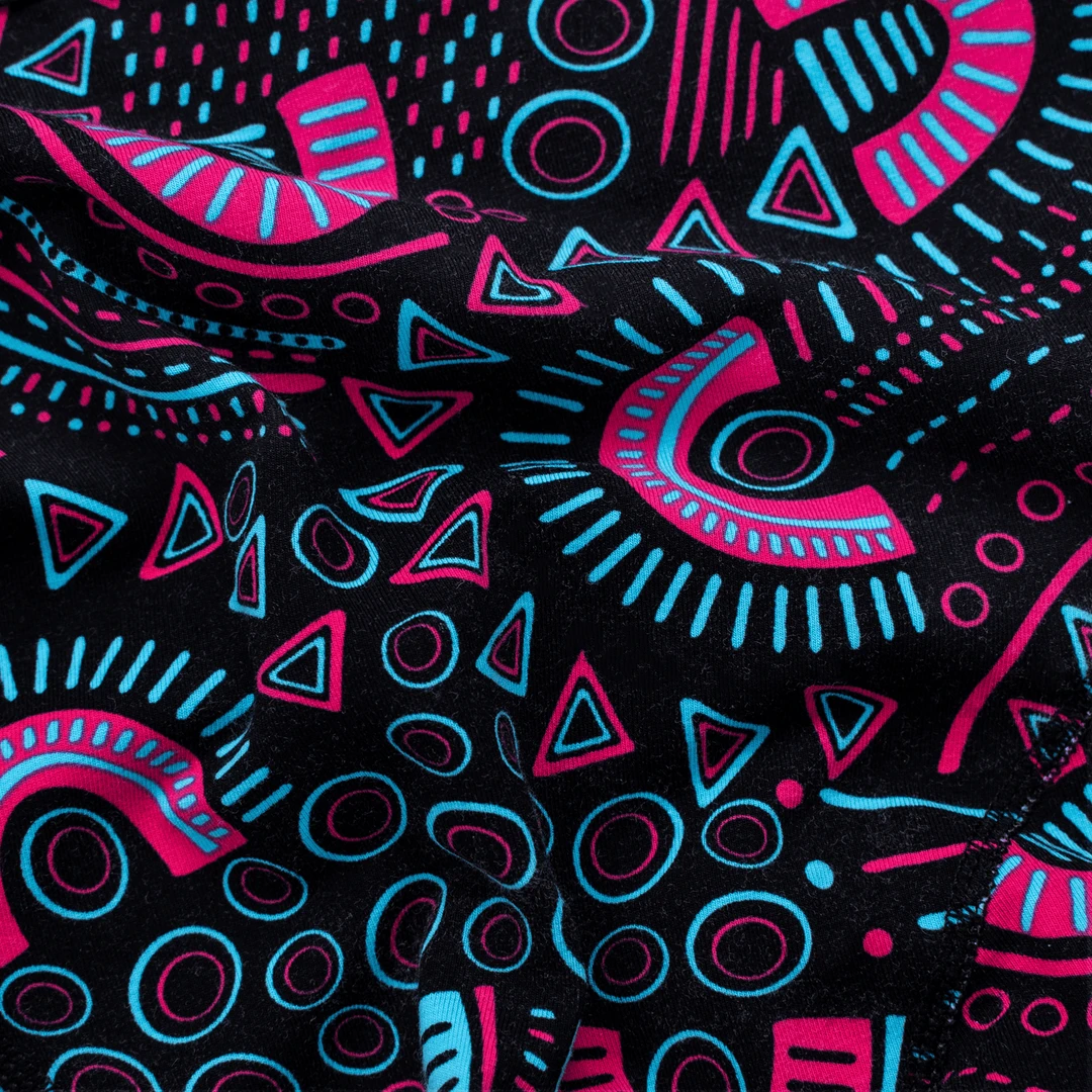 OddBalls Teen Girls Boxer Shorts Scribbles - Fun & Comfortable Girls Boxers 6 OddBalls Teen Girls Boxer Shorts Scribbles - Teen Girls Boxers