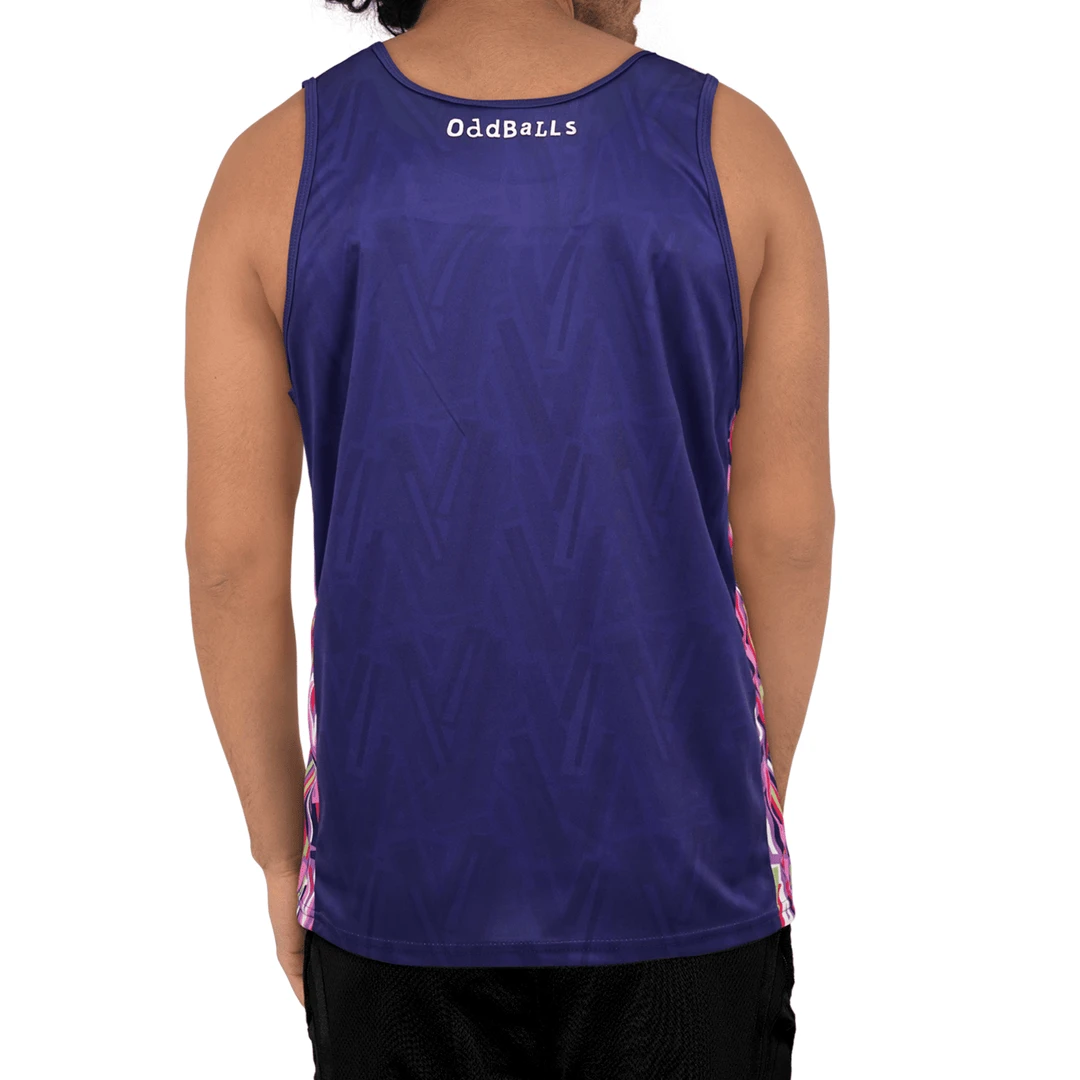 OddBalls Stack Attack Tech Fit Running Vest - Lightweight & Breathable Sportswear for Men 5 OddBalls Stack Attack - Tech Fit - Running Vest