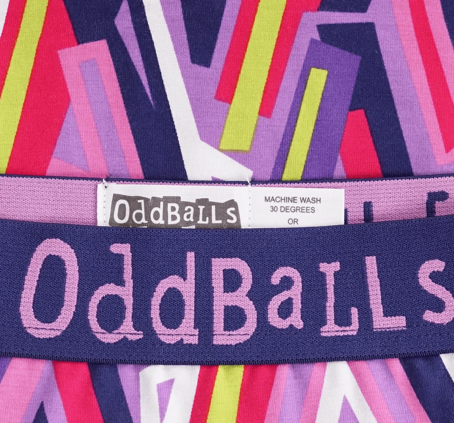 OddBalls Stack Attack - Fun & Comfortable Teen Girls Briefs | Soft Cotton Underwear 5 OddBalls Stack Attack - Teen Girls Briefs