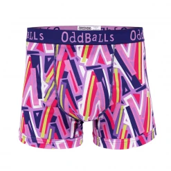 OddBalls Stack Attack - Teen Boys Boxer Shorts
