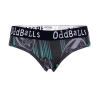 OddBalls St Helens - Black | Green | Grey - Ladies Briefs