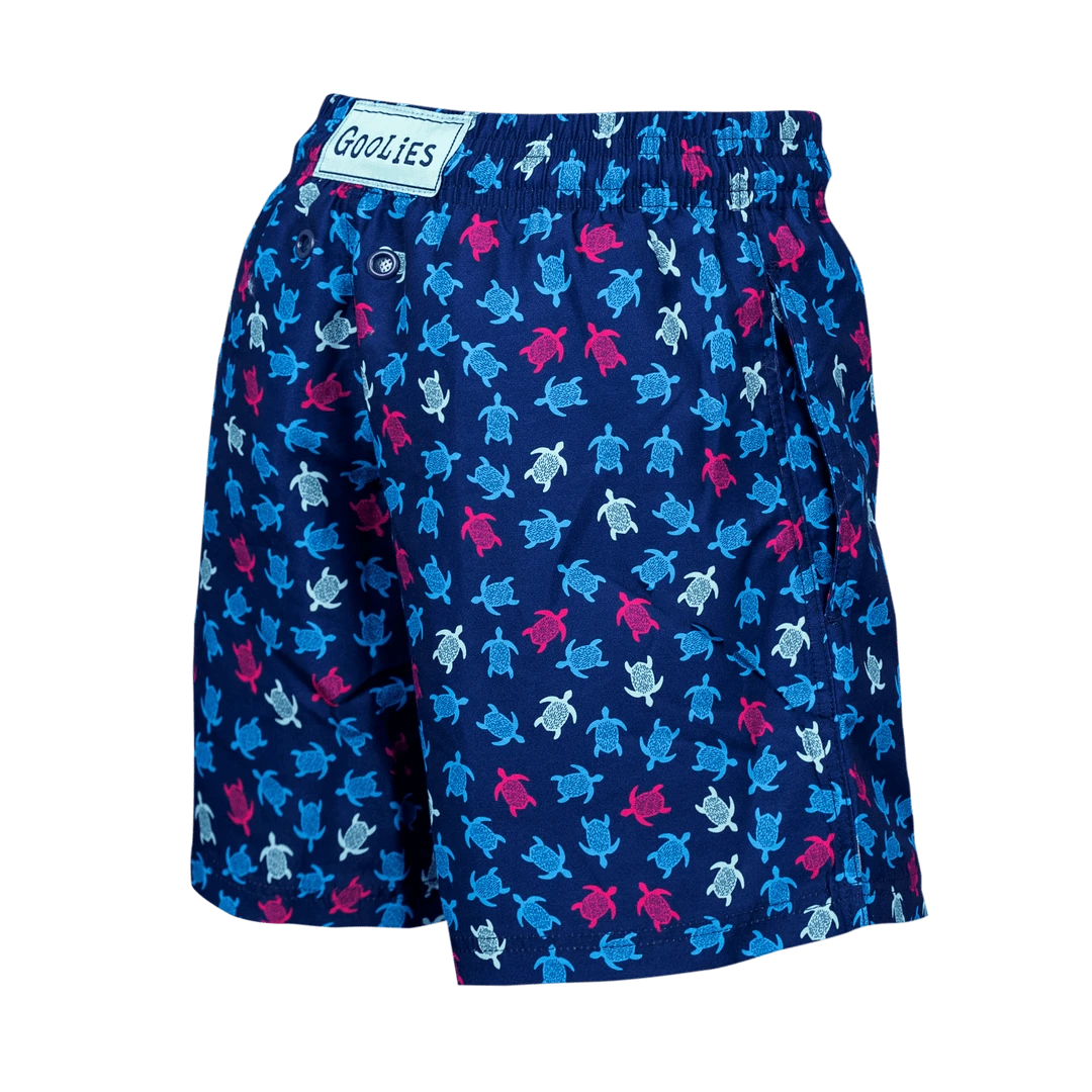 OddBalls Summer Shop Turtles - Kids Swim Shorts | Fun & Comfortable Swimwear for Boys & Girls 4 OddBalls Summer Shop Turtles - Kids Swim Shorts