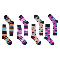 OddBalls Socks Tower & Triangles Bundle - 4 Pack Sock Bundle