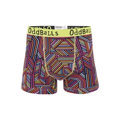 OddBalls Underwear & Birthday Cards Underground - Mens Boxer Shorts + Card Bundle