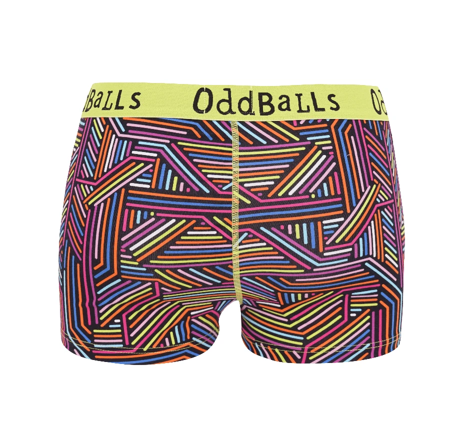 OddBalls Underground - Teen Girls Boxer Shorts | Fun & Comfortable Underwear 4 OddBalls Underground - Teen Girls Boxers