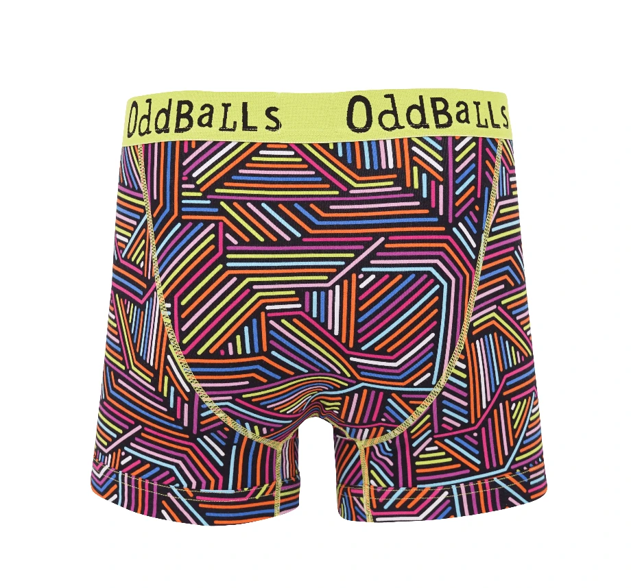 OddBalls Underground Teen Boys Boxer Shorts - Fun & Comfortable Underwear for Teens 4 OddBalls Underground - Teen Boys Boxer Shorts
