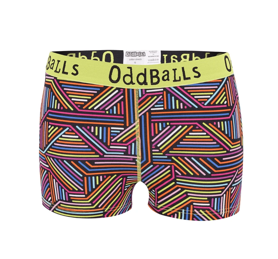 OddBalls Underground - Teen Girls Boxer Shorts | Fun & Comfortable Underwear 3 OddBalls Underground - Teen Girls Boxers