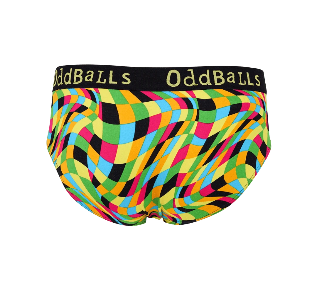 OddBalls Vortex - Men's Comfortable & Stylish Briefs | Soft Cotton Underwear 4 OddBalls Vortex - Mens Briefs