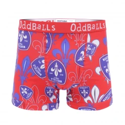 OddBalls Wakefield Trinity - Red - Mens Boxer Shorts