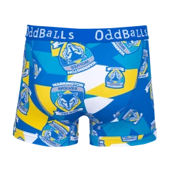 OddBalls Warrington Wolves - Mens Boxer Shorts