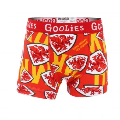 OddBalls FA Wales Red - Kids Boxer Shorts - Goolies Boys Boxer Shorts (Kids)