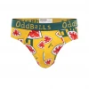 OddBalls FA Wales Yellow - Men's Comfortable Cotton Briefs | Fun & Supportive Underwear 2 OddBalls FA Wales Yellow - Mens Briefs