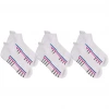 OddBalls All White Trainer Socks - 3 Pack Sock Bundle (Made From Recycled Plastic) Ankle & Trainer Socks