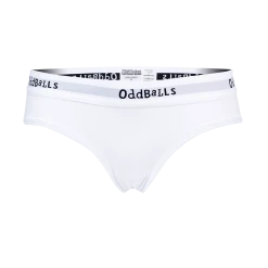 OddBalls White & Black - Ladies Briefs