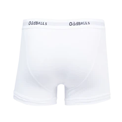 OddBalls White & Black - Mens Boxer Shorts