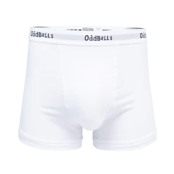 OddBalls White & Black - Teen Boys Boxer Shorts
