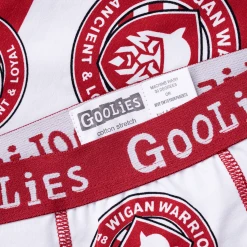 OddBalls Wigan Warriors - Kids Boxer Shorts - Goolies Boys Boxer Shorts (Kids)