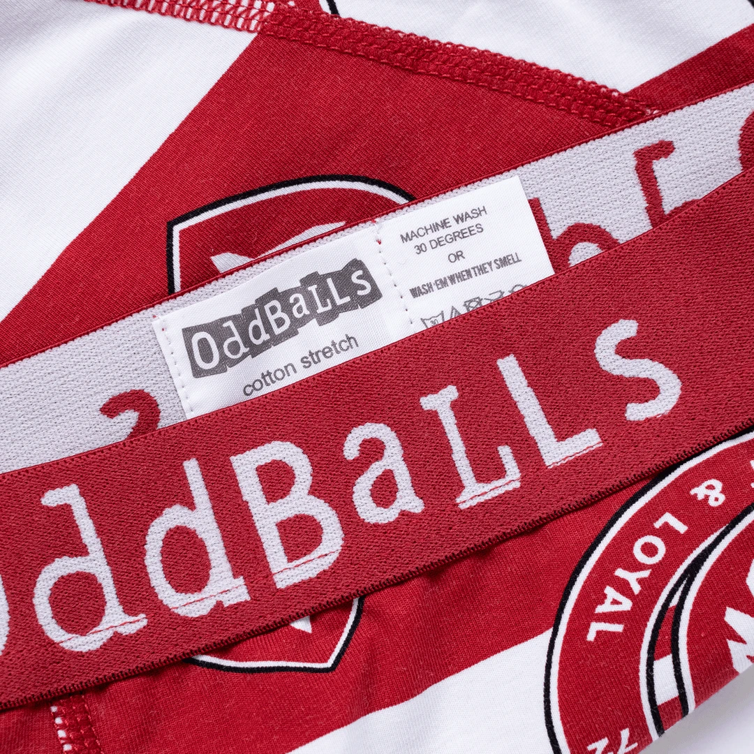 OddBalls Wigan Warriors - Men's Boxer Shorts | Comfortable & Stylish Underwear 5 OddBalls Wigan Warriors - Mens Boxer Shorts