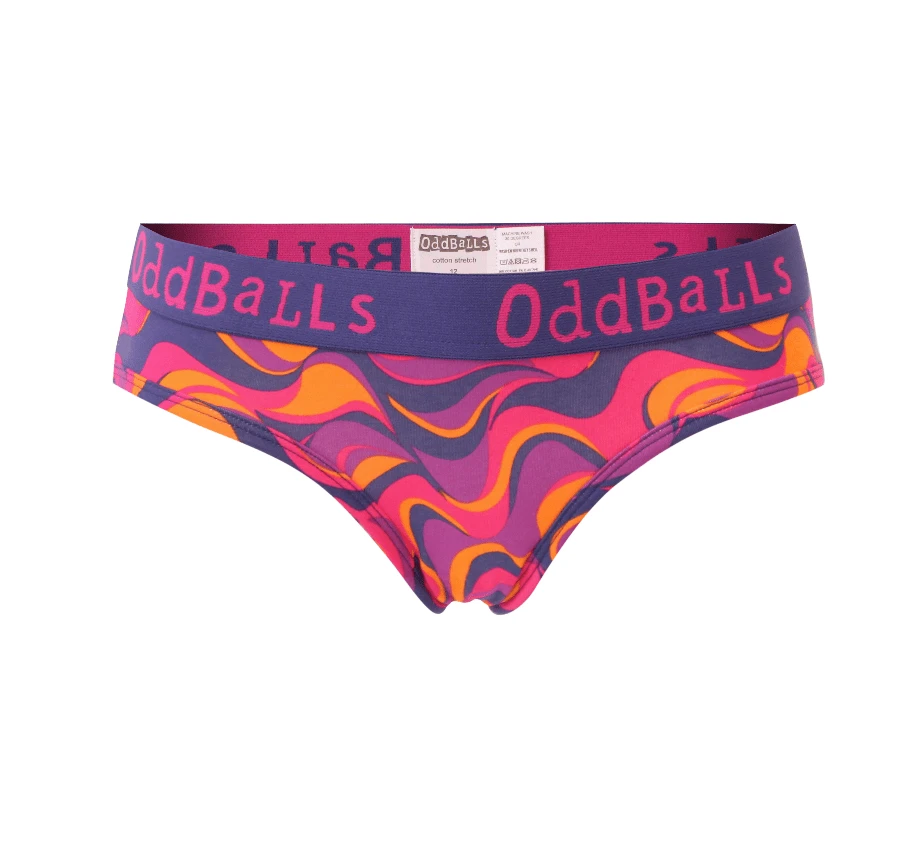 OddBalls Wiggles - Ladies Briefs | Comfortable & Fun Women's Underwear 3 OddBalls Wiggles - Ladies Briefs