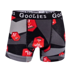 OddBalls Boys Boxer Shorts (Kids) Welsh Rugby Union - Away - Kids Boxer Shorts - Goolies