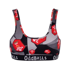 OddBalls Bralettes Welsh Rugby Union - Away - Ladies Bralette
