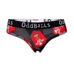 OddBalls Welsh Rugby Union - Away - Ladies Briefs