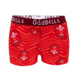 OddBalls Welsh Rugby Union - Home - Ladies Boxers