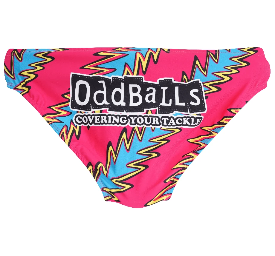OddBalls Sportswear Zap - Men's Fun & Comfortable Swimmers for Summer | Quick-Dry Swimwear 4 OddBalls Sportswear Zap - Swimmers