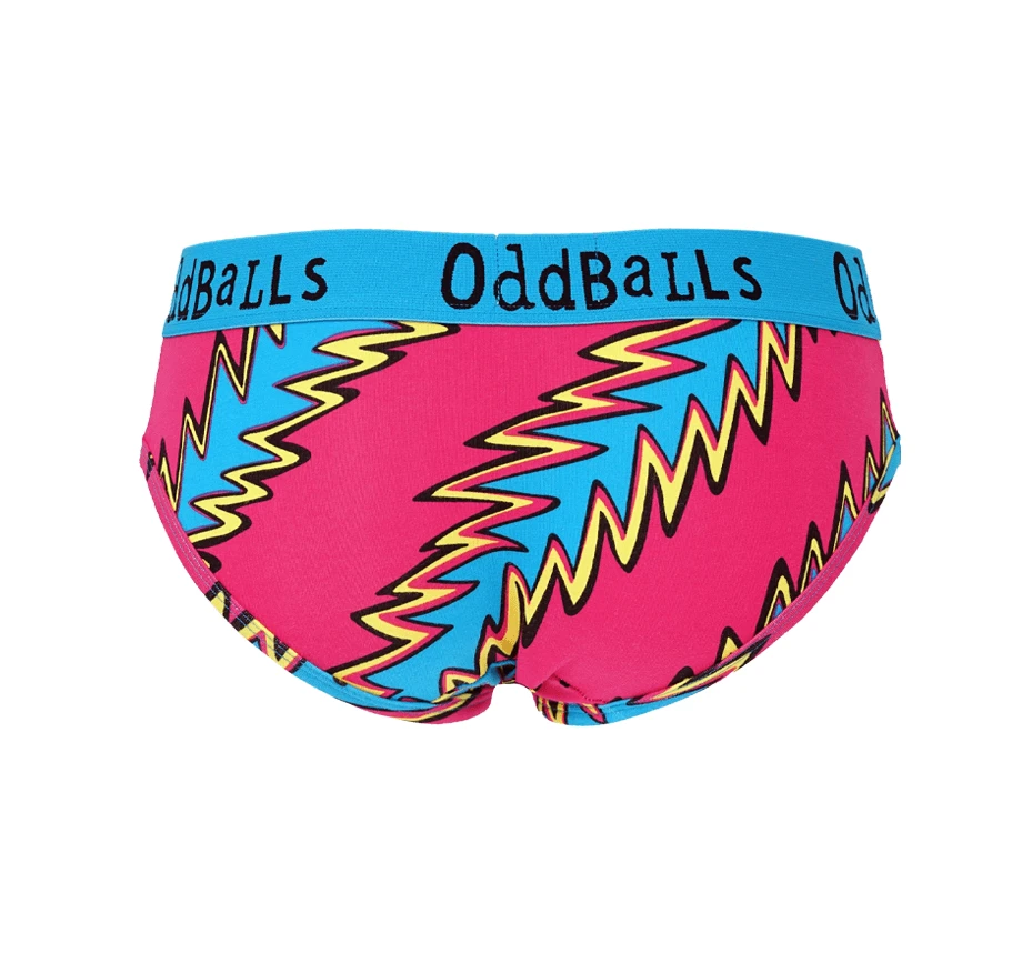 OddBalls Zap - Ladies Briefs | Fun & Comfortable Women's Underwear 4 OddBalls Zap - Ladies Briefs